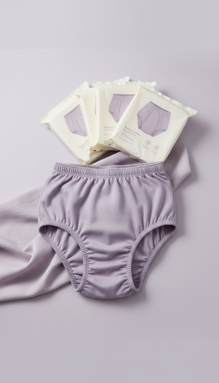 Overnight Protection Soft Absorbency Pants