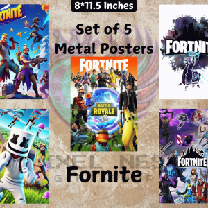 Fornite Metal Posters